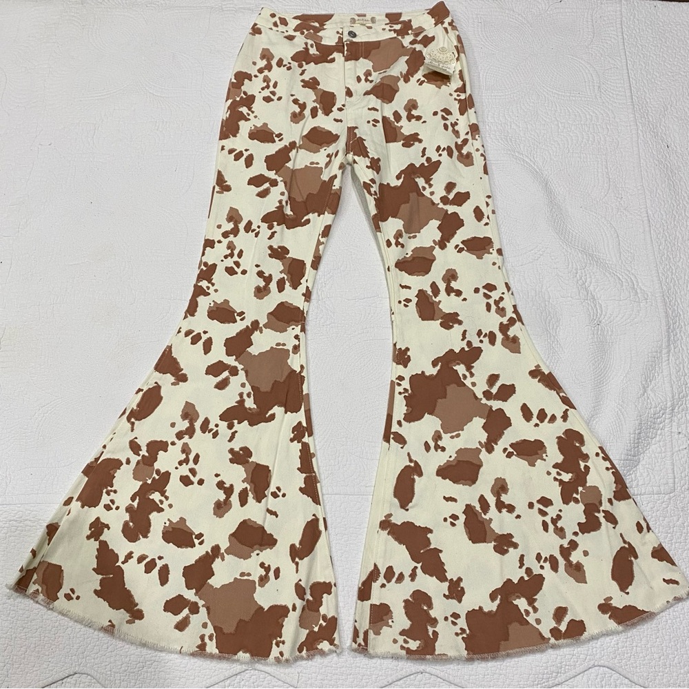 Altar'd State Cow Print Weste Size L